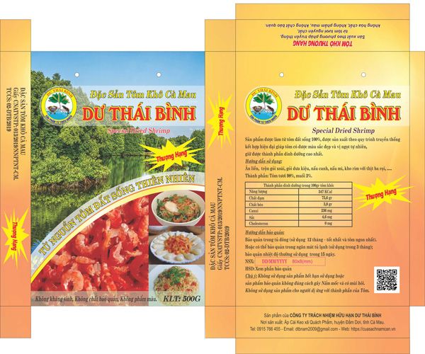 Tôm khô Dư Thái Bình